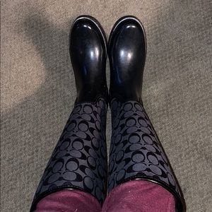 COACH Rainboots